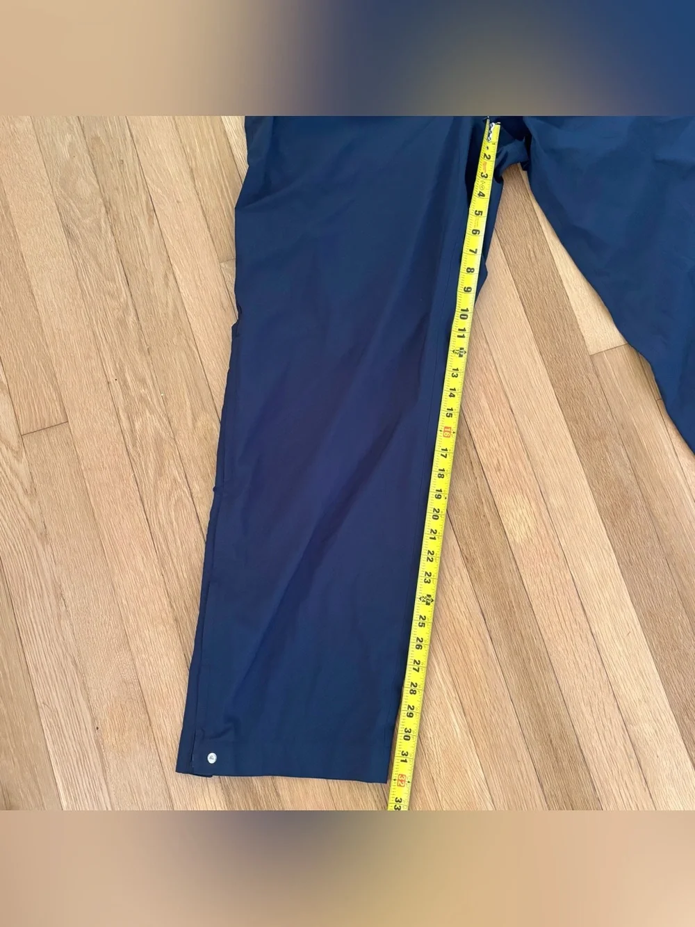 Vintage Nike Storm Fit Golf Pants 90s Mens XL Navy Blue Windbreaker Shield Y2K